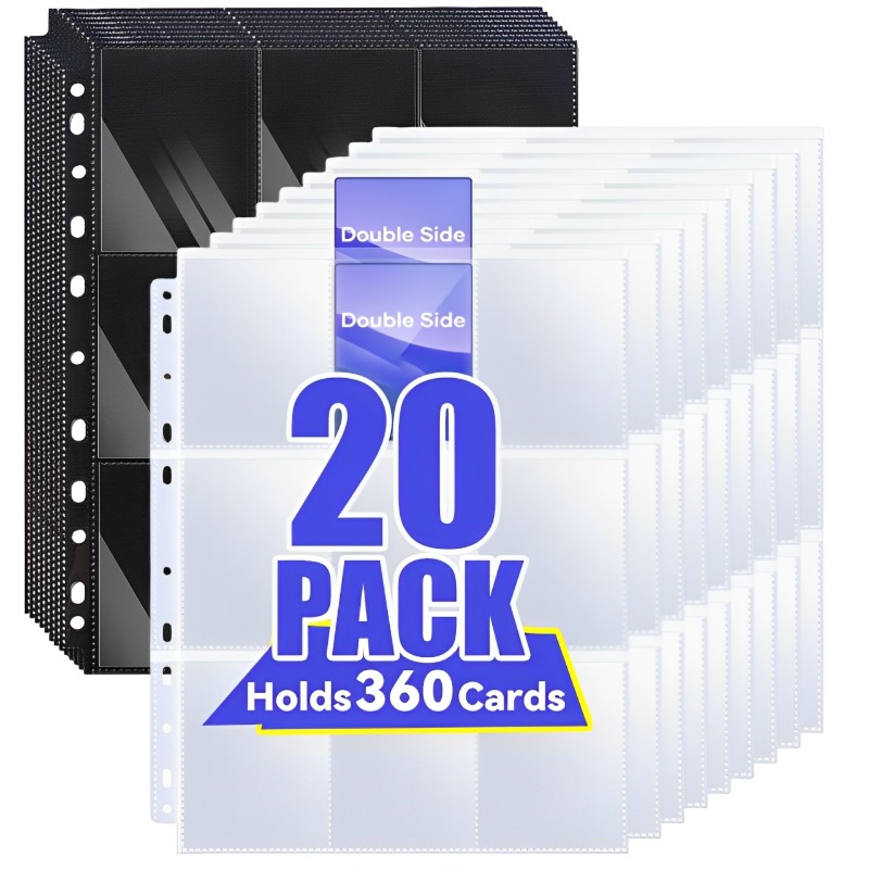 Card Penny Sleeve - Double-Sided 9 Pocket Game Card Book