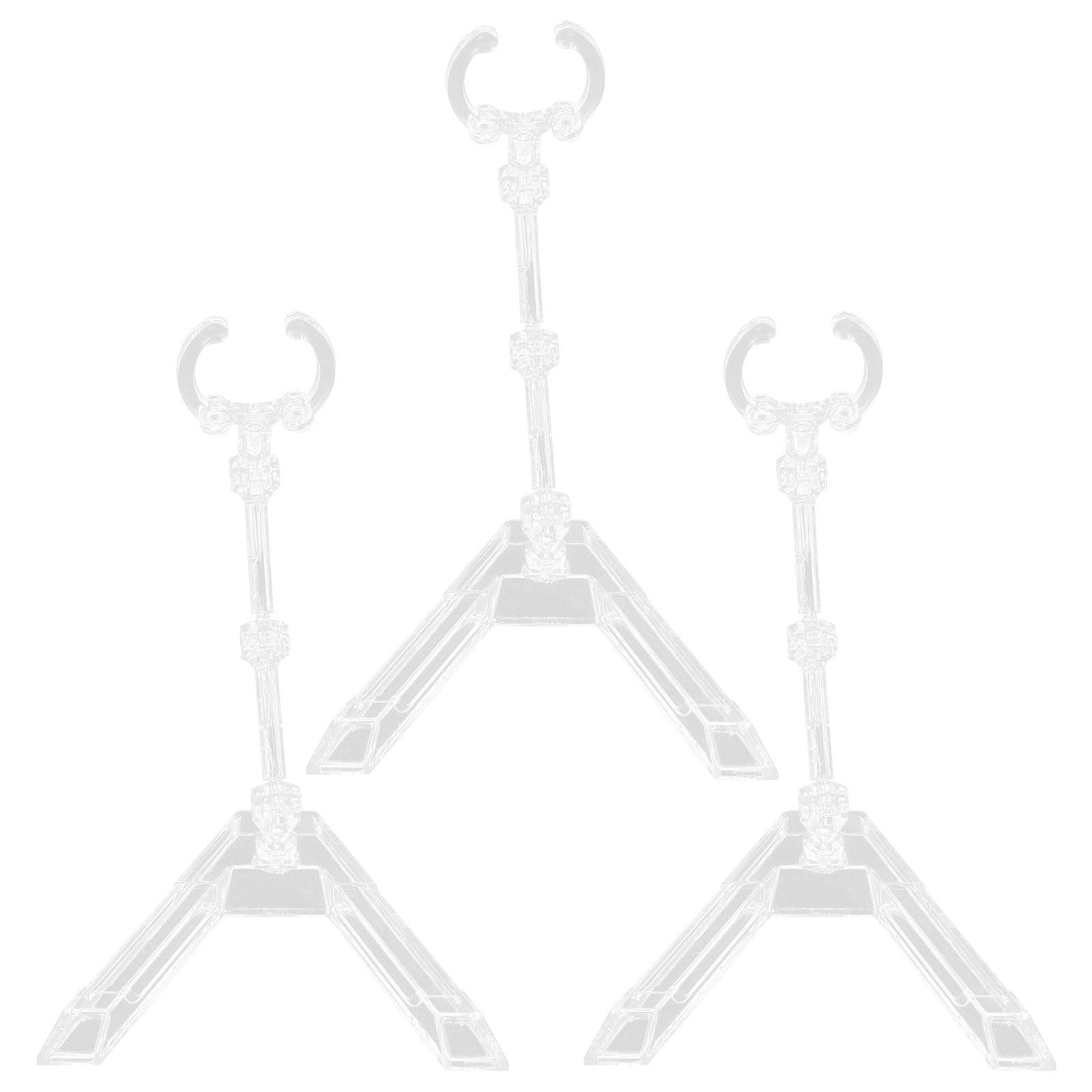 Action Figure Stand - 4Pcs Desktop Figure Stand Plastic Display