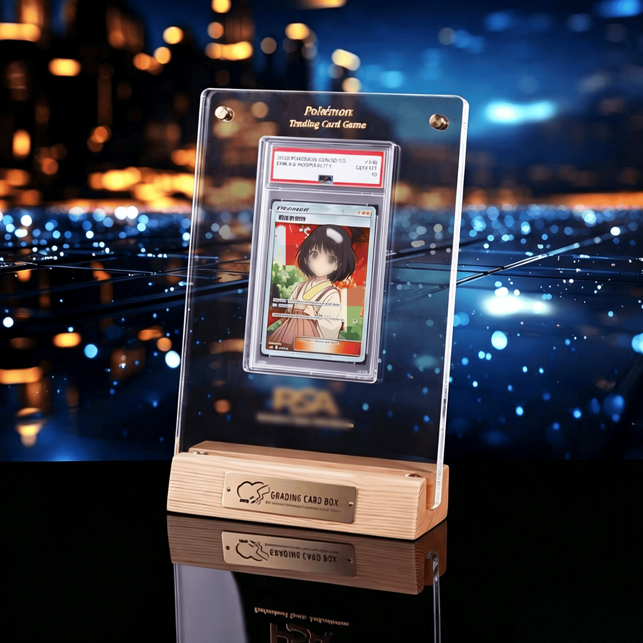 Pokemon PTCG & Yu-Gi-Oh Card D - Graded Card Display recensie en prijs