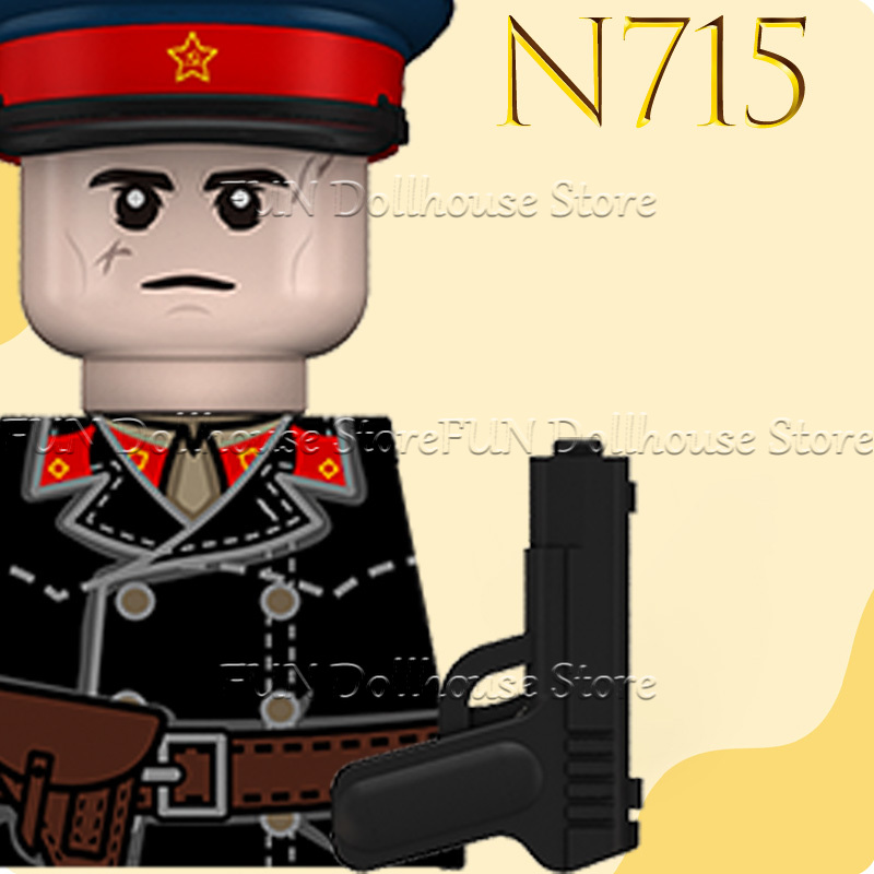 MOC WW2 Soviet Soldier Figures - Lego Minifigure Holder recensie en prijs