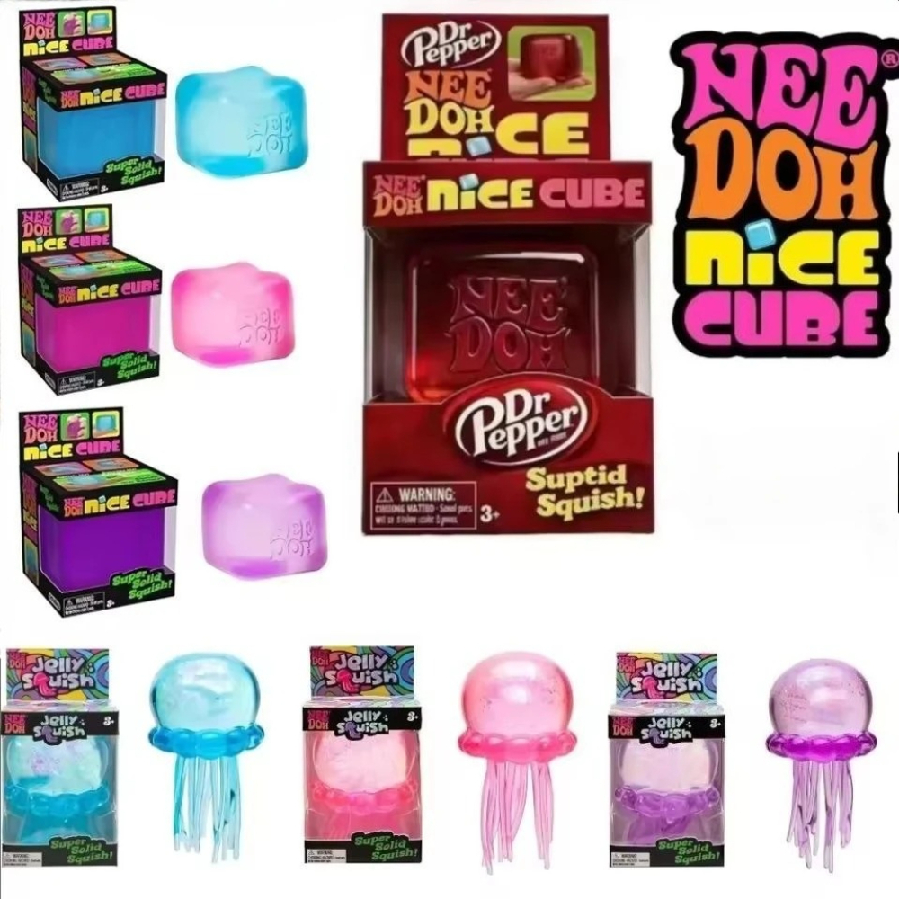 NeeDoh Trending Jellyfish & Cu - Fidget Cube Original recensie en prijs