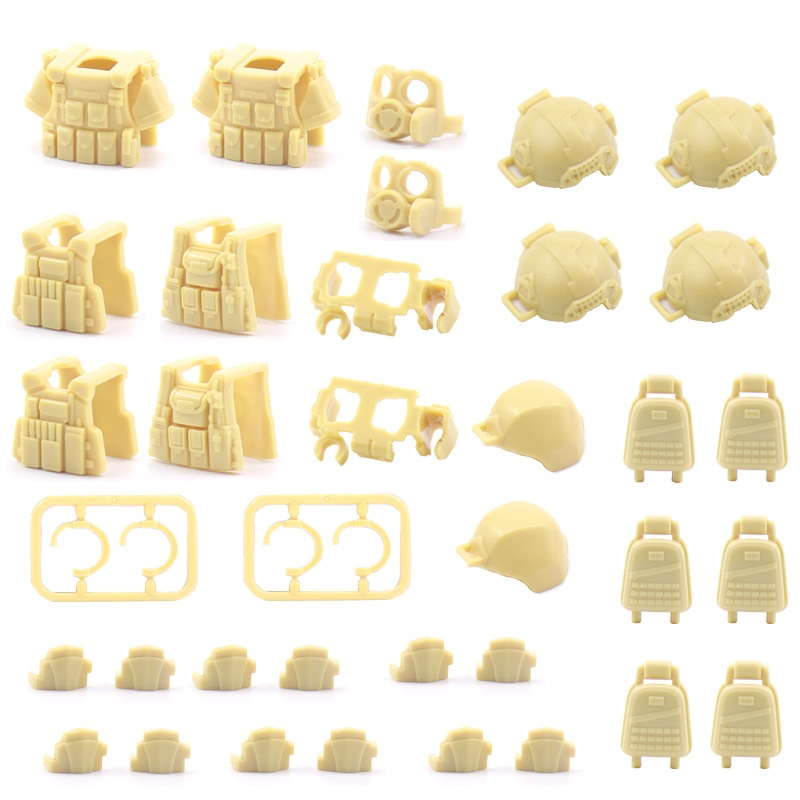 MOC Military Weapons SWAT City - Lego Minifigure Holder recensie en prijs