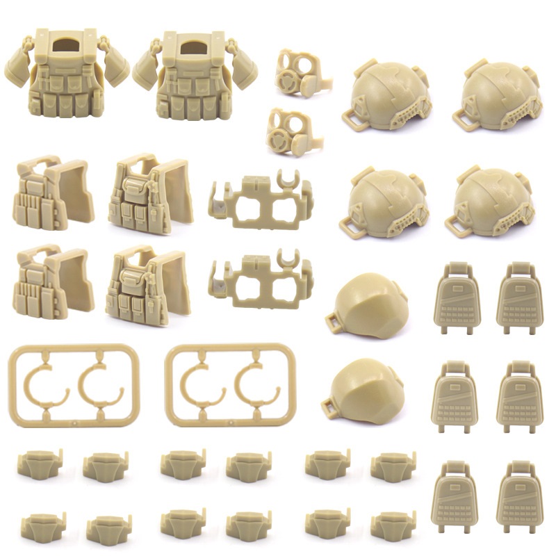 MOC Military Weapons SWAT City - Lego Minifigure Holder recensie en prijs