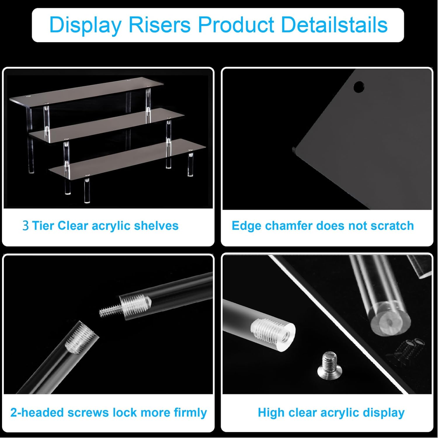 3 Tier Perfume Organizer Stand - Pop Display Shelf recensie en prijs