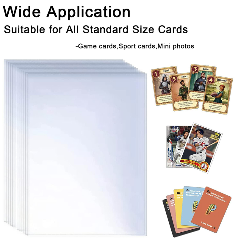 200 Pcs Transparent Playing Ca - Card Penny Sleeve recensie en prijs