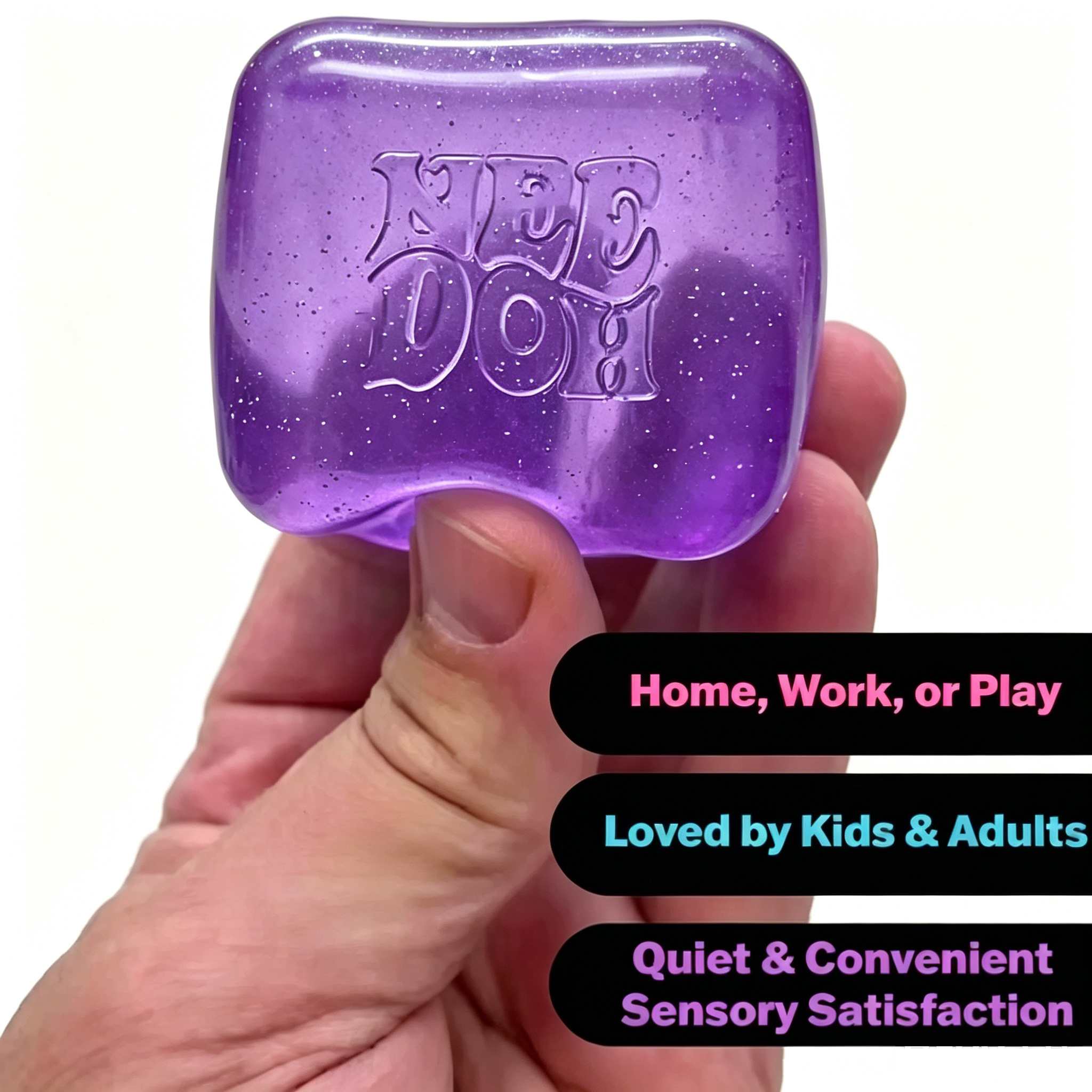 Schylling Nee Doh Glitter Cube - Fidget Cube Original recensie en prijs