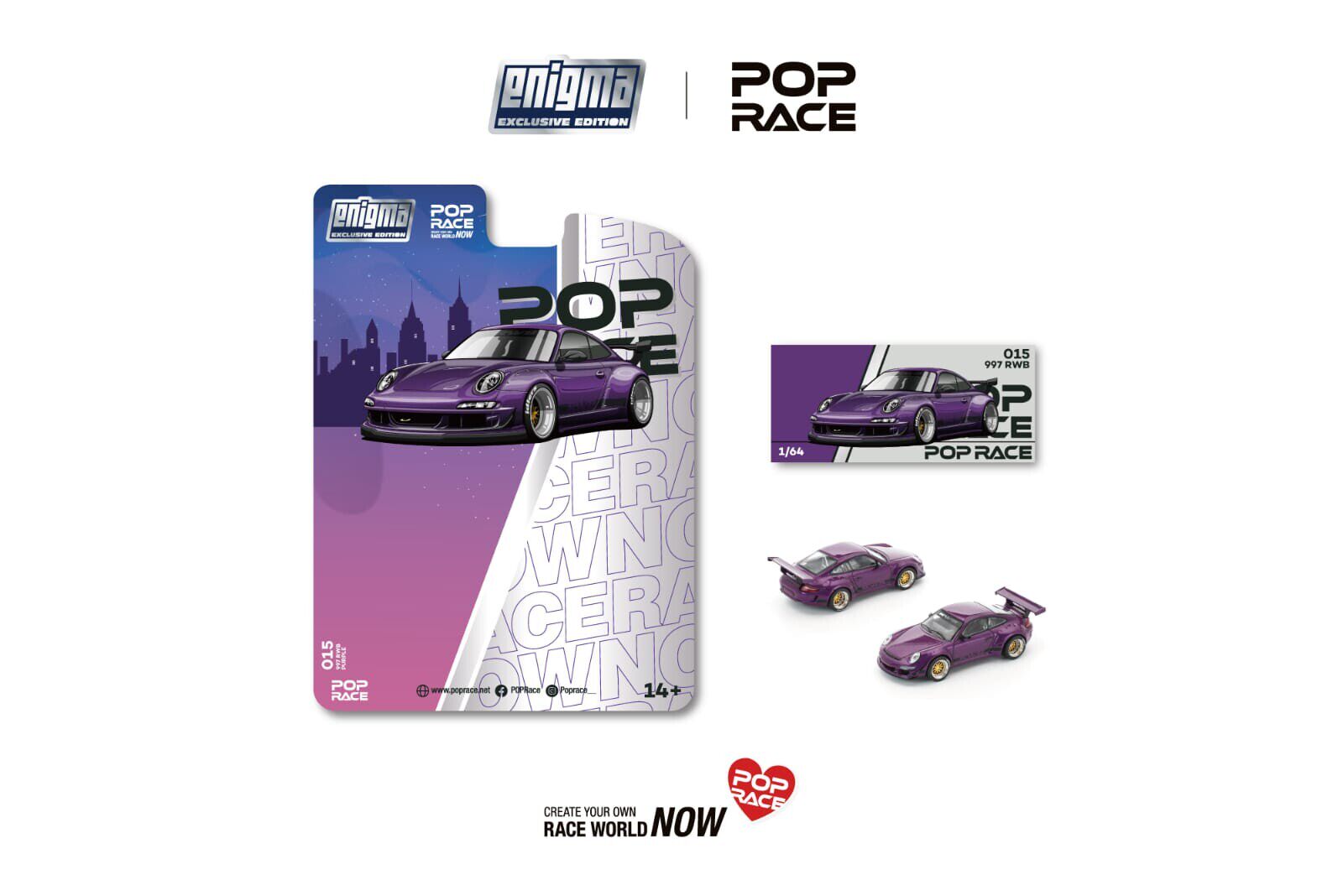 In Stock Ready To Ship Pop Rac - Die Cast Car 1 64 recensie en prijs