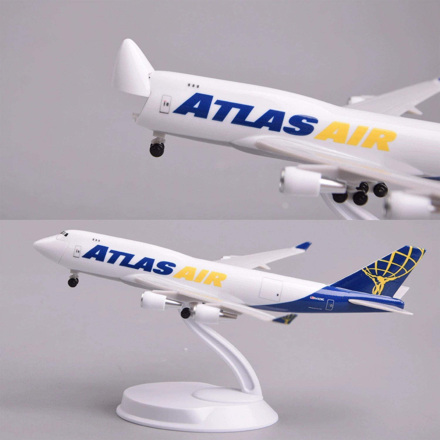 B747 Atlas Airways ABS 20cm Di - Model Airplane Plastic recensie en prijs