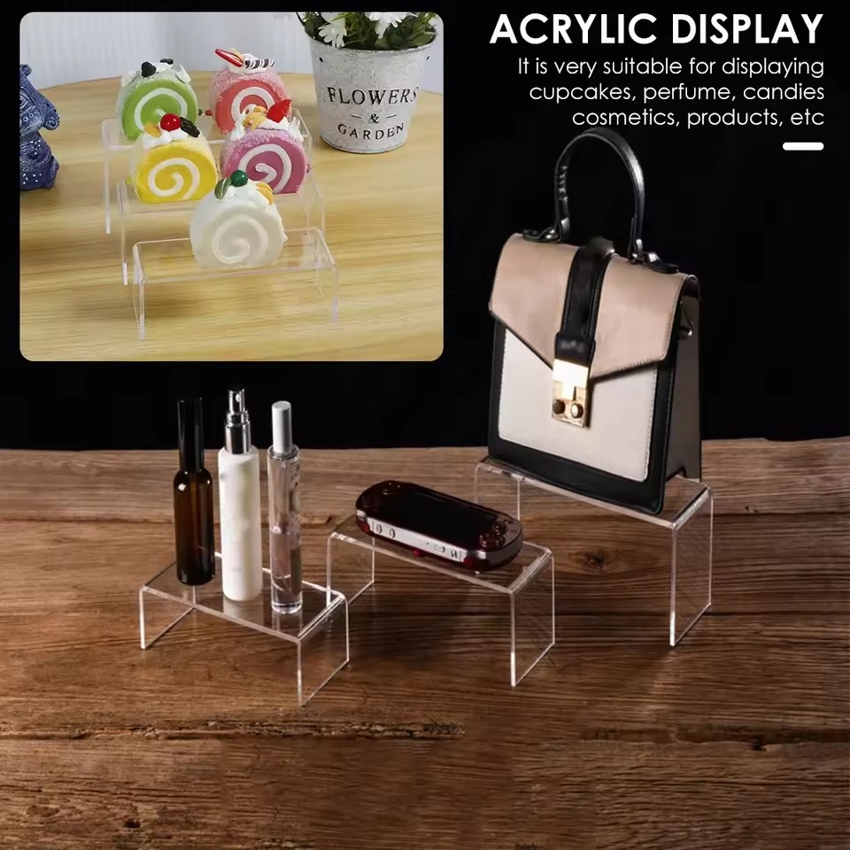 3/6/9/12Pc Clear Acrylic Displ - Display Risers Set recensie en prijs