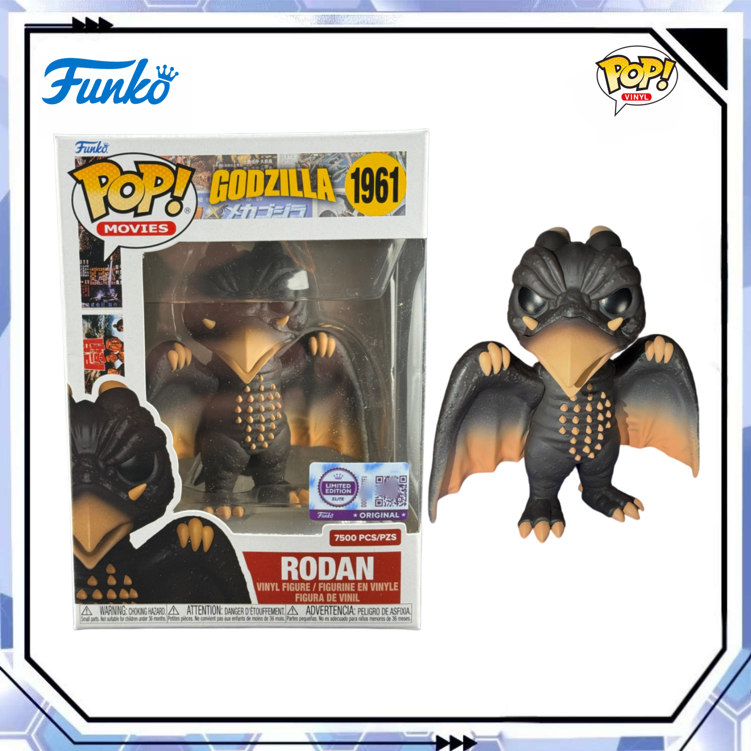 Godzilla Rodan Figure Funko Po - Funko Pop Protector recensie en prijs