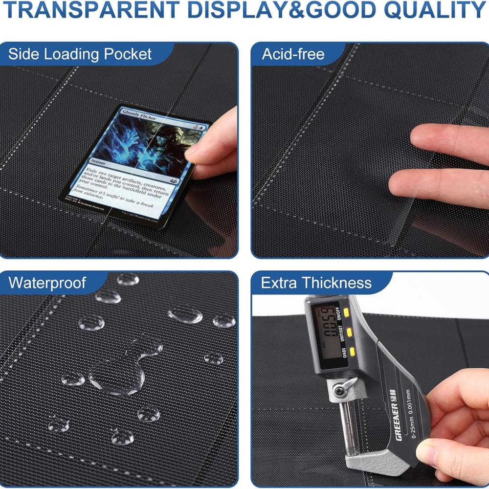 50Pack 900 Pockets Trading Car - Trading Card Binder recensie en prijs