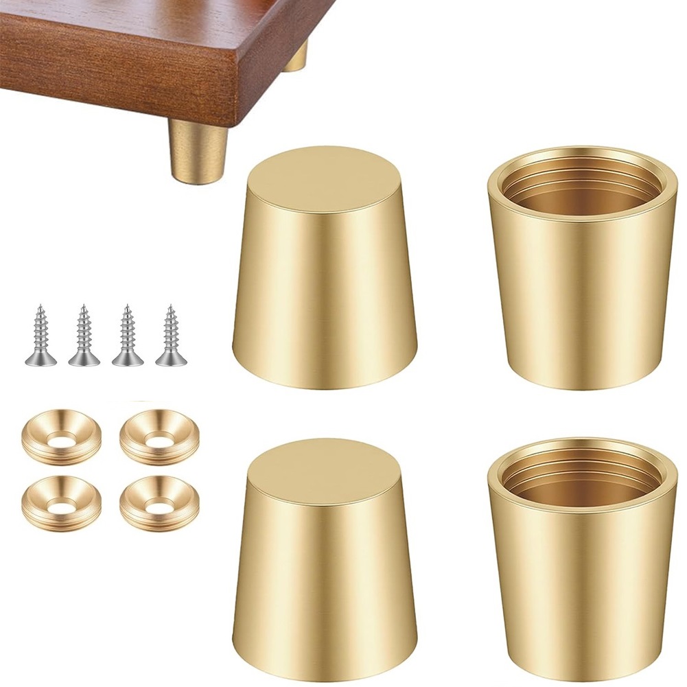 4pcs Brass Cutting Board Feet  - Display Risers Set recensie en prijs