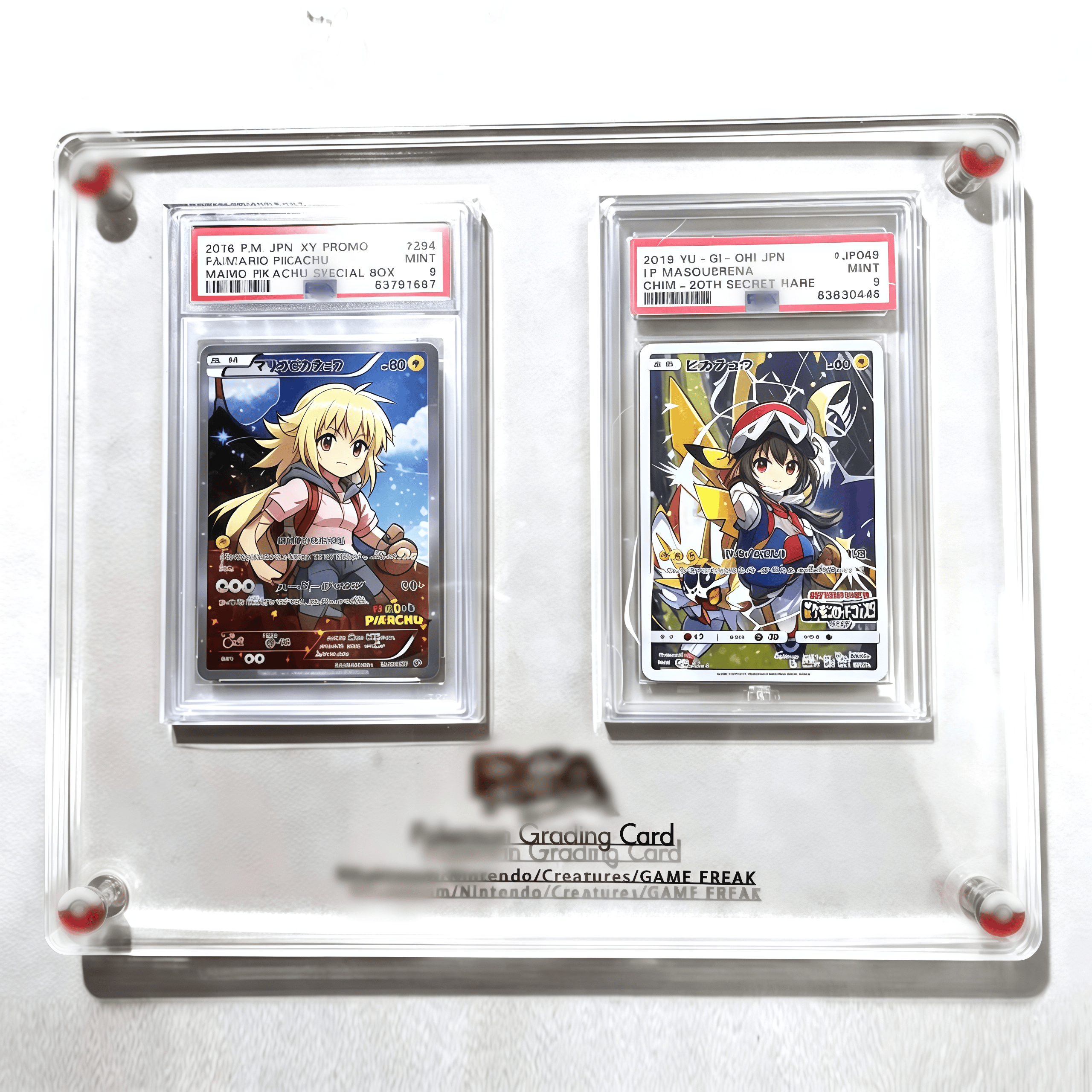 PTCG Pokemon Yu-Gi-Oh Rating G - Graded Card Display recensie en prijs