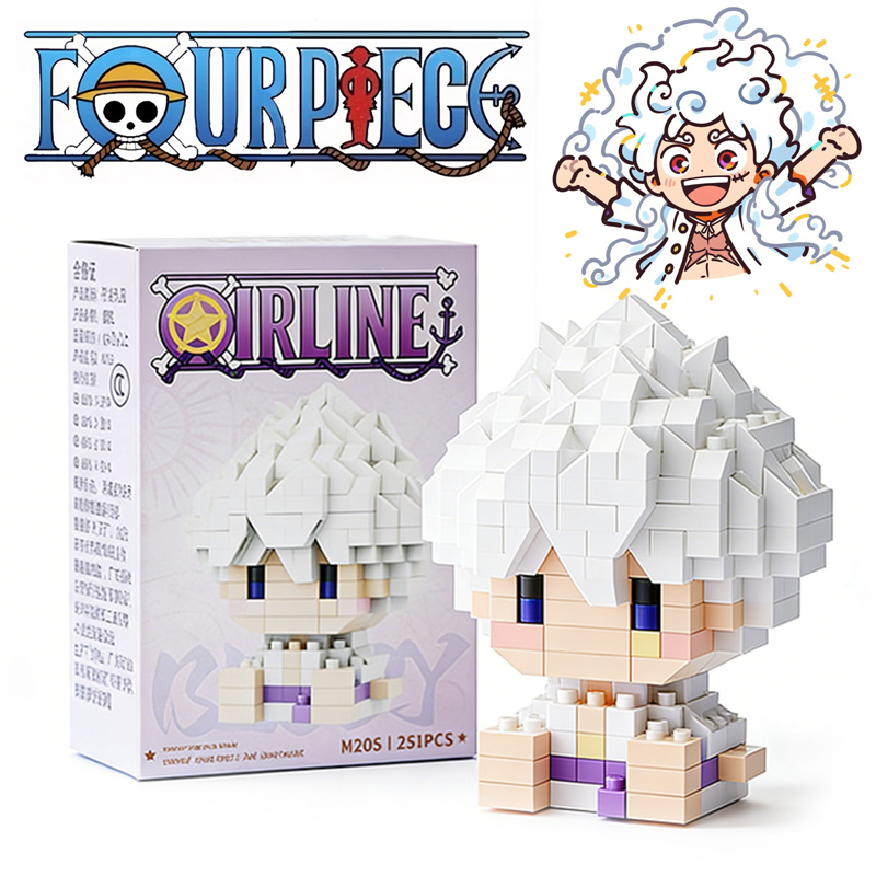 ONE PIECE Sun God Nika Luffy M - Building Block Mini recensie en prijs