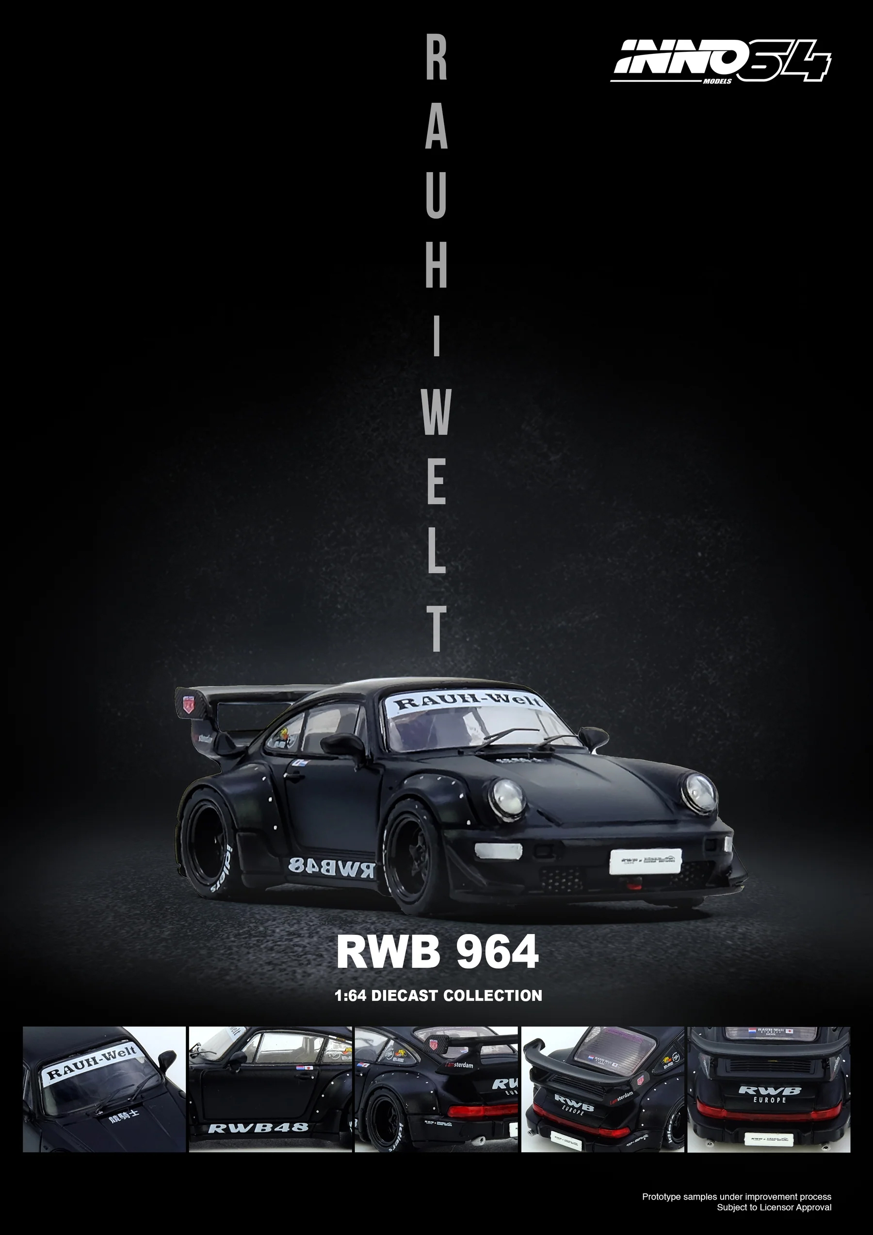 INNO64 1:64 Porsche 911 RWB 96 - Die Cast Car 1 64 recensie en prijs
