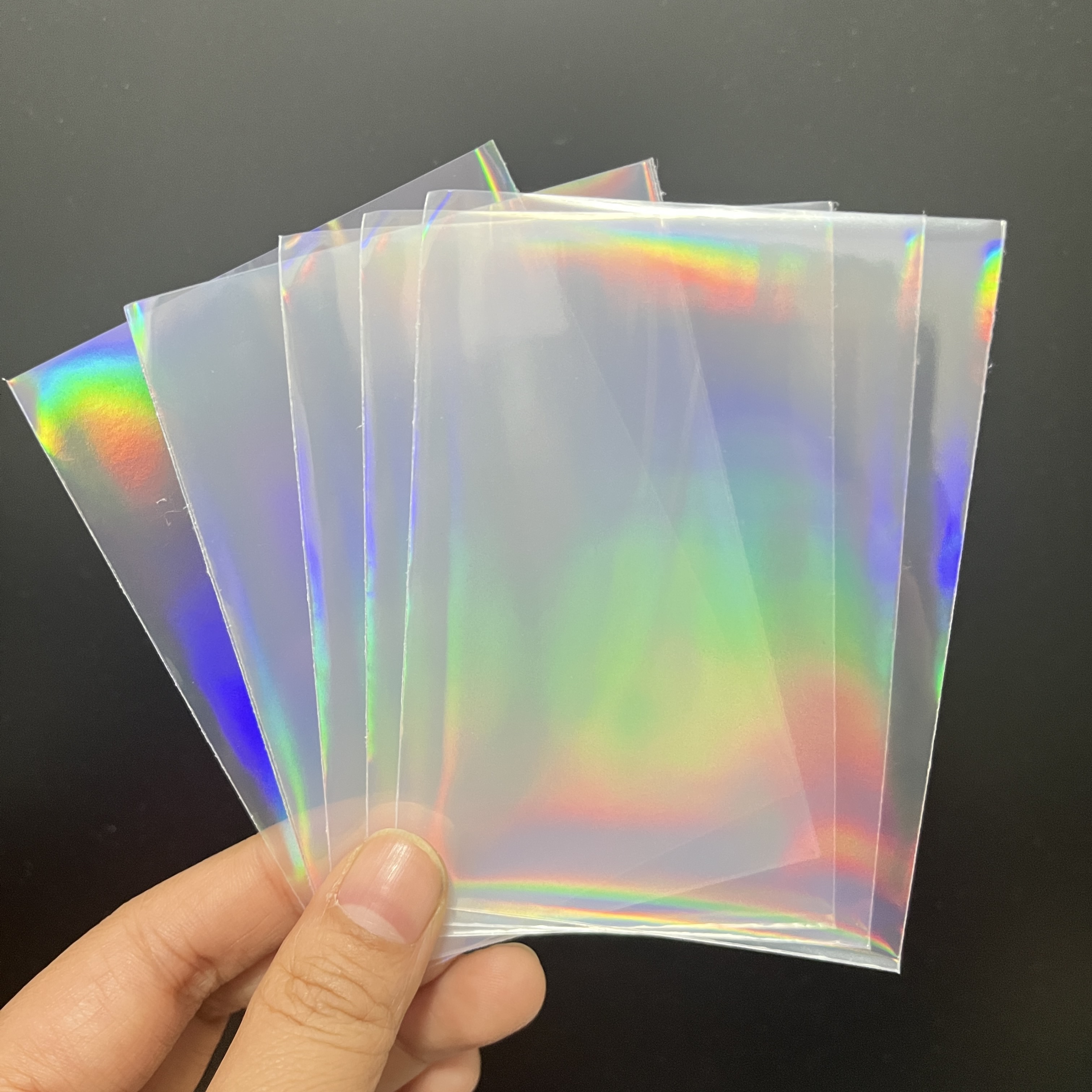 50pcs 65x90mm Holographic Card - Card Penny Sleeve recensie en prijs