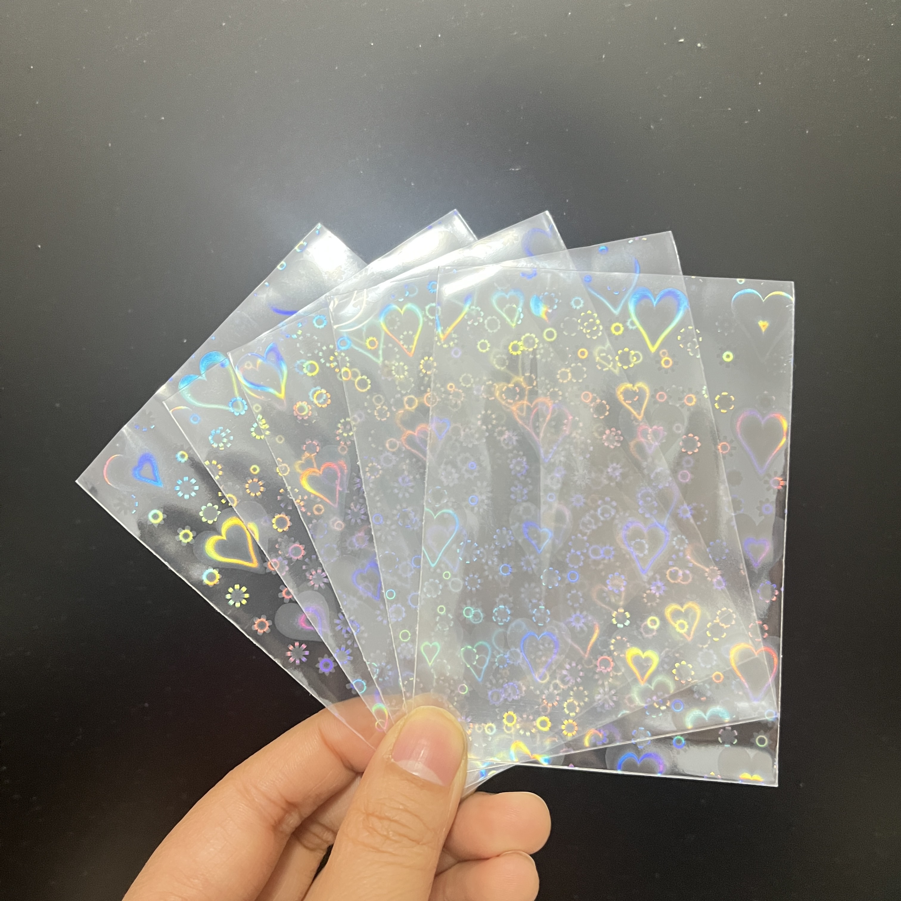 50pcs 65x90mm Holographic Card - Card Penny Sleeve recensie en prijs