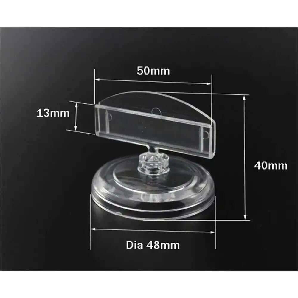 Small Card Holder Stand Clear  - Pop Display Shelf recensie en prijs