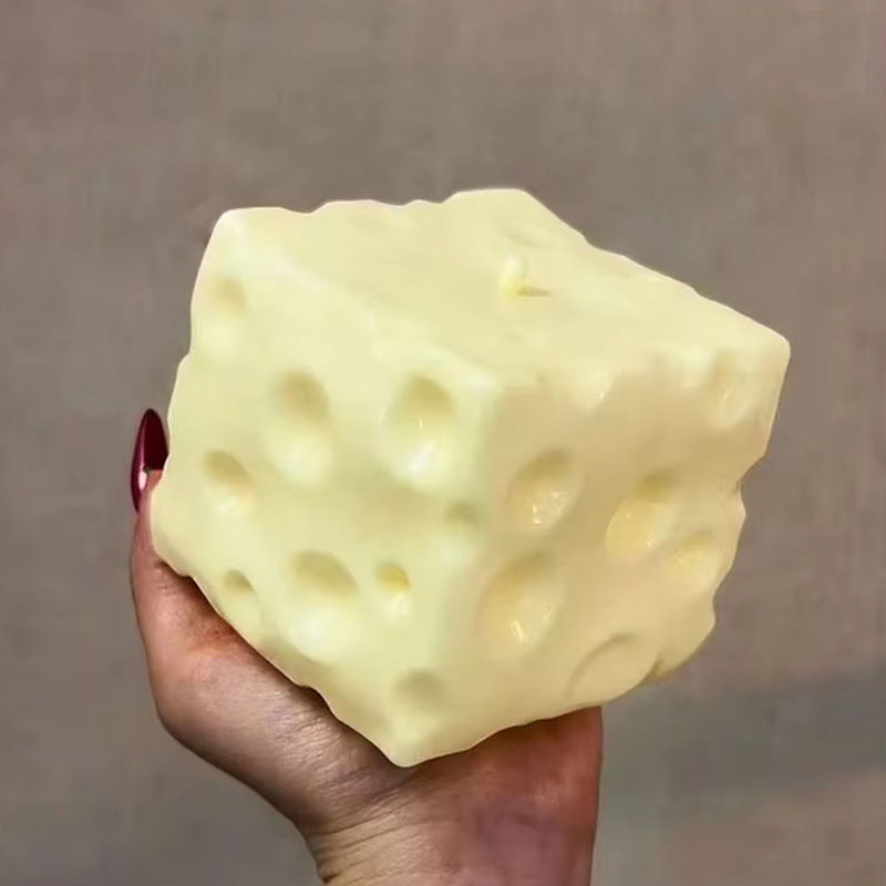 ◑Jumbo Cheese Cube Stress Ball - Fidget Cube Original recensie en prijs