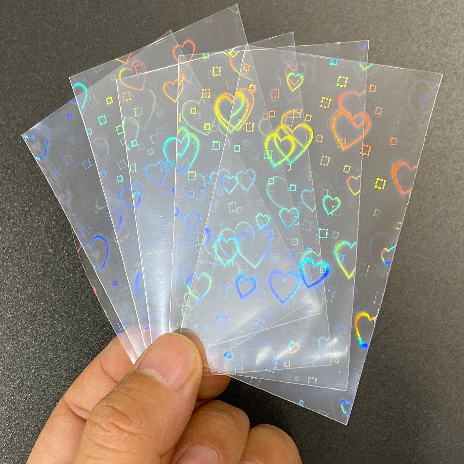 100PCS Holographic Card Sleeve - Card Penny Sleeve recensie en prijs