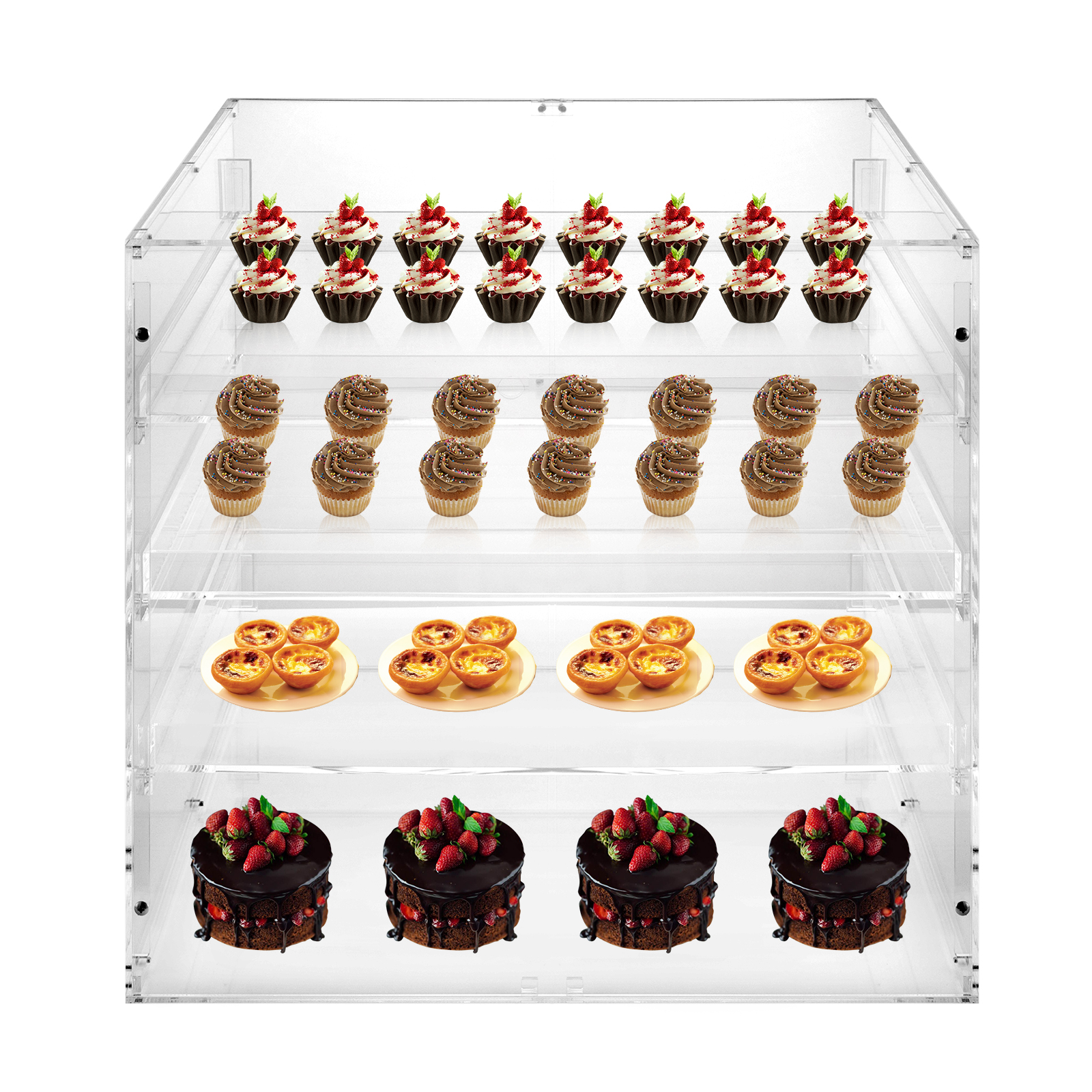 18.7×17.71×17.71inch 3-tier Ac - Display Case Acrylic recensie en prijs