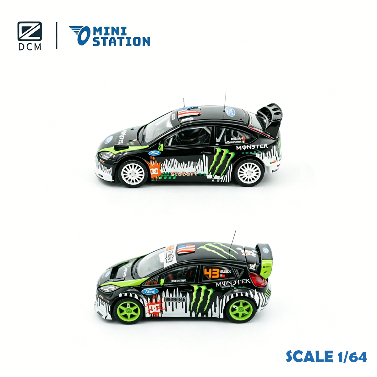 DCM × Mini Station 1:64 Ken Bl - Die Cast Car 1 64 recensie en prijs