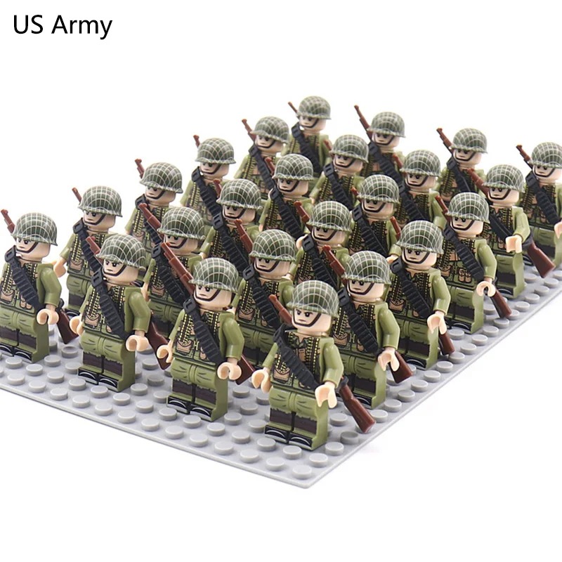 World War II military soldier  - Building Block Mini recensie en prijs