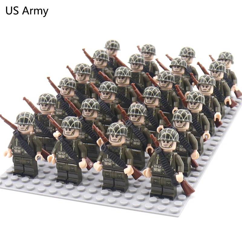 World War II military soldier  - Building Block Mini recensie en prijs