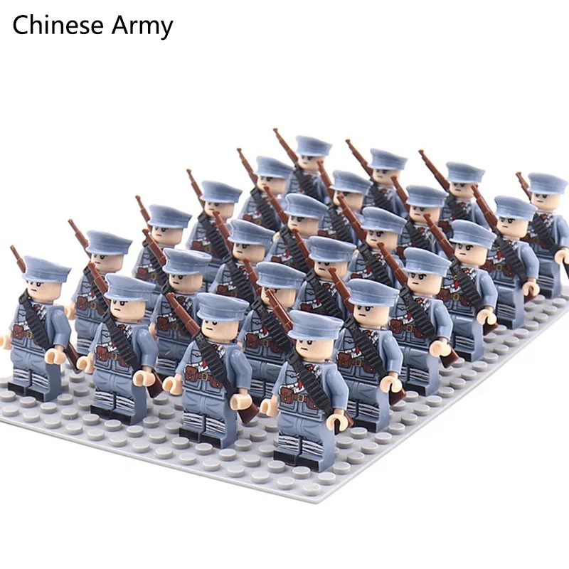 World War II military soldier  - Building Block Mini recensie en prijs