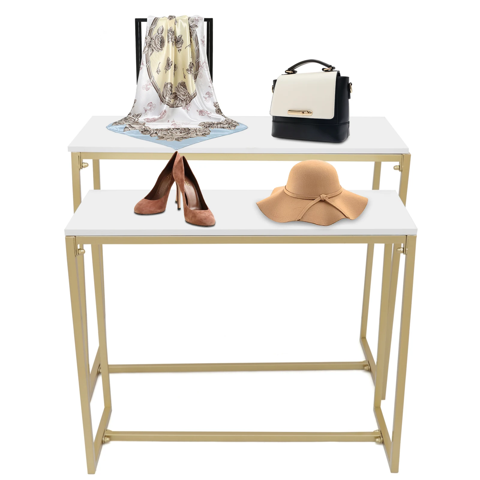Metal Shoe Handbag Display Sta - Display Risers Set recensie en prijs