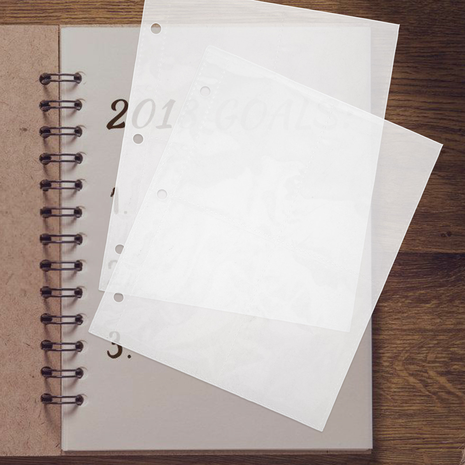 10Pcs Clear Binder Card Sleeve - Trading Card Binder recensie en prijs