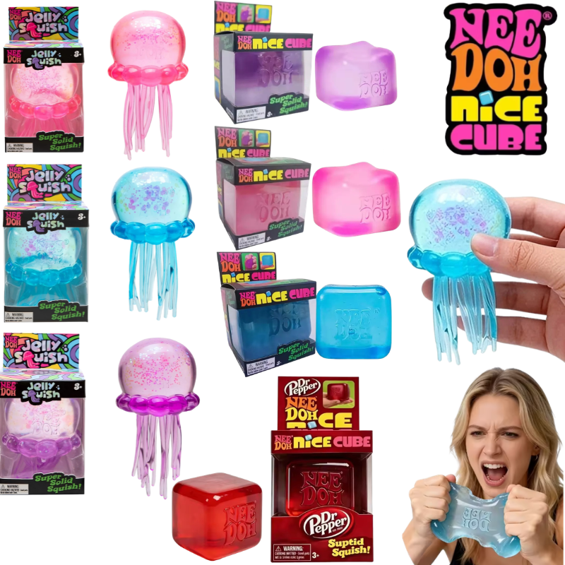 Schylling Nee Doh Jellyfish &  - Fidget Cube Original recensie en prijs