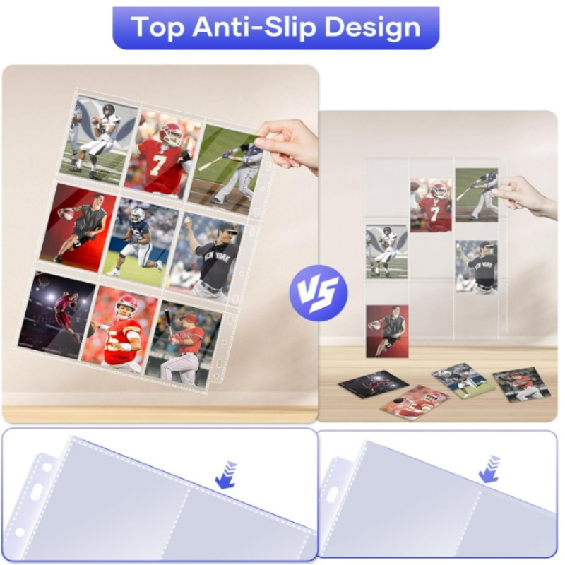 Double-Sided 9 Pocket Game Car - Card Penny Sleeve recensie en prijs
