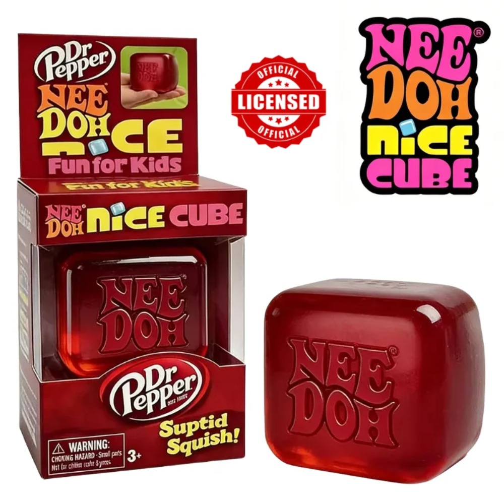Dr Pepper x NeeDoh Nice Cube S - Fidget Cube Original recensie en prijs