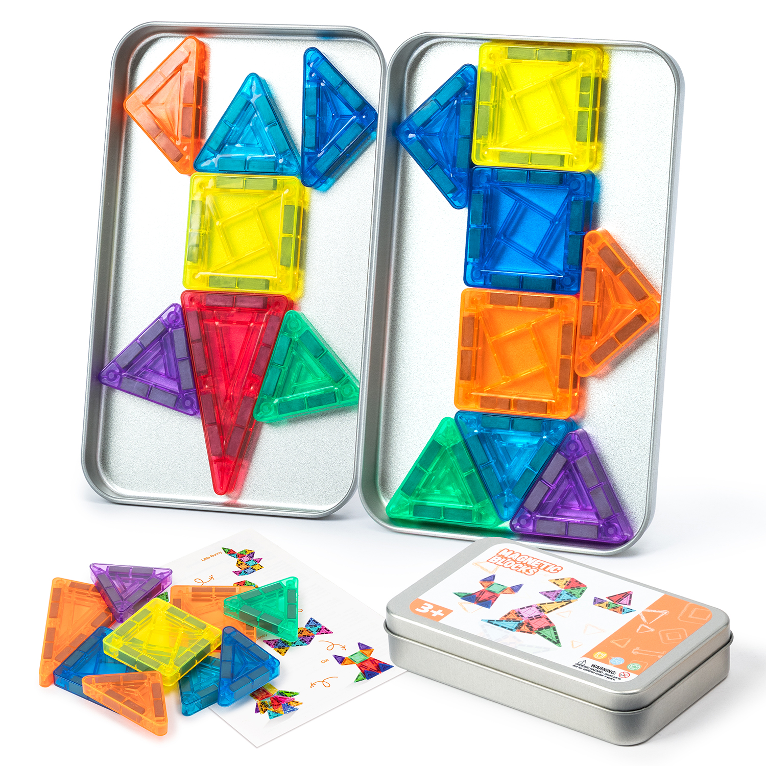 42P/60P Mini Magnetic Tiles Bu - Building Block Mini recensie en prijs