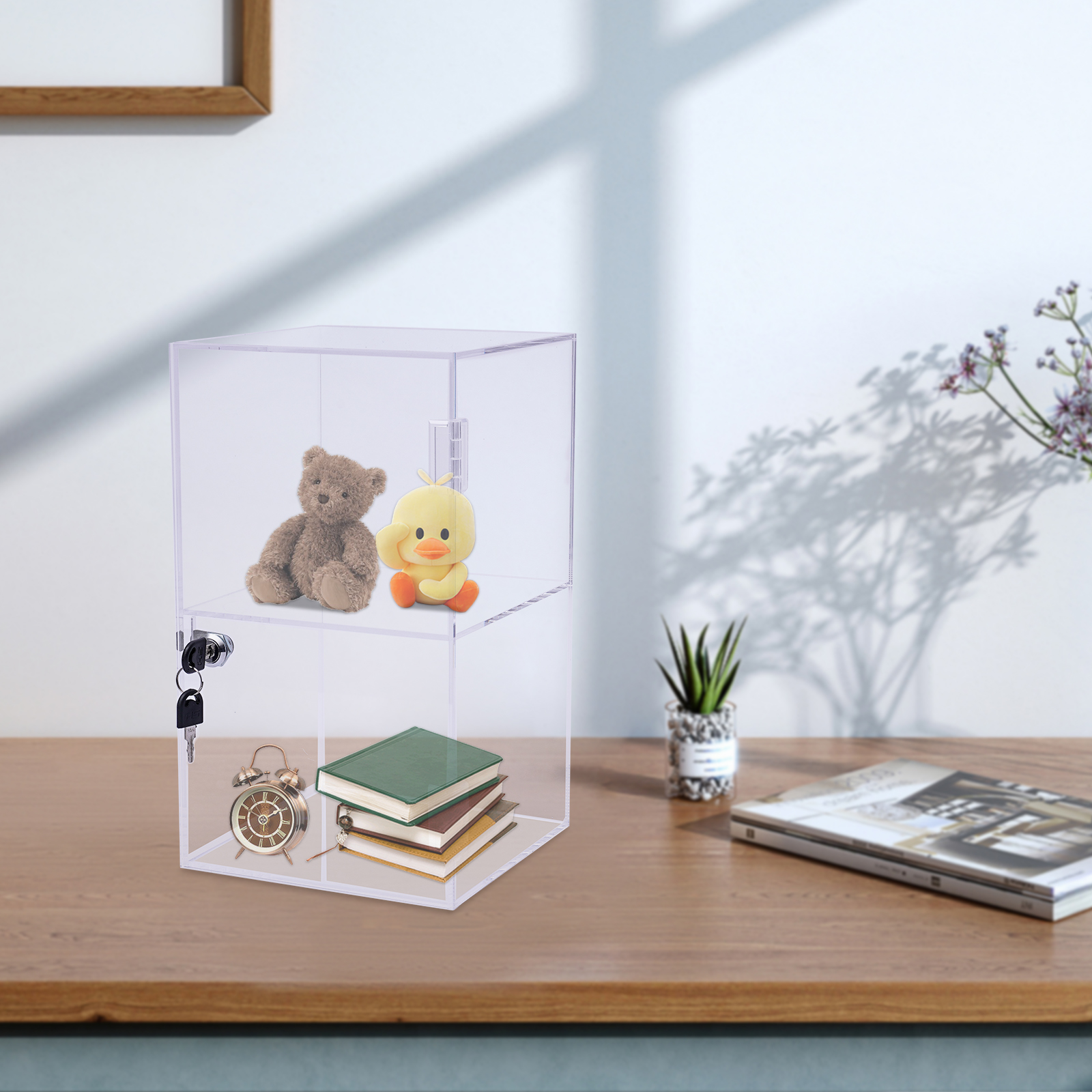 Transparent Acrylic 20x20x35cm - Display Case Acrylic recensie en prijs