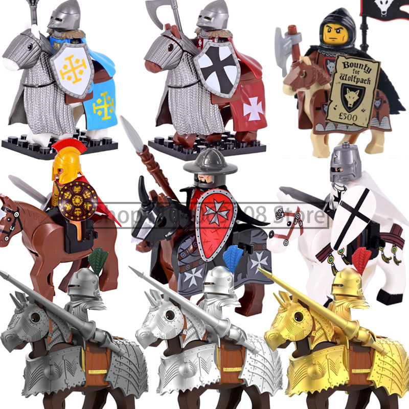 Medieval Soldier Figures Build - Lego Minifigure Holder recensie en prijs