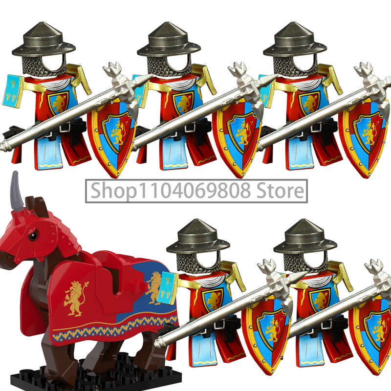 Medieval Soldier Figures Build - Lego Minifigure Holder recensie en prijs