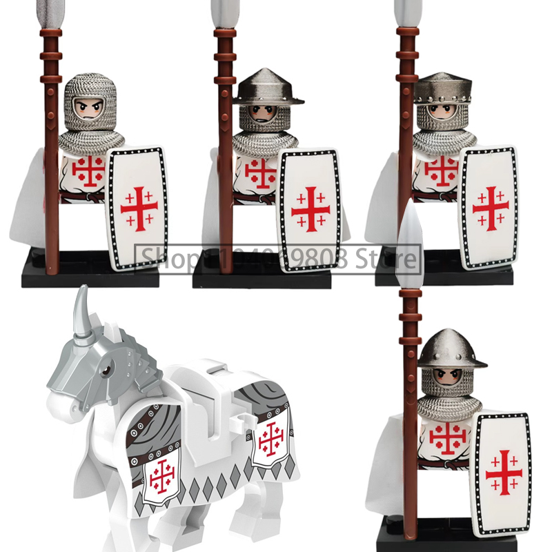 Medieval Soldier Figures Build - Lego Minifigure Holder recensie en prijs