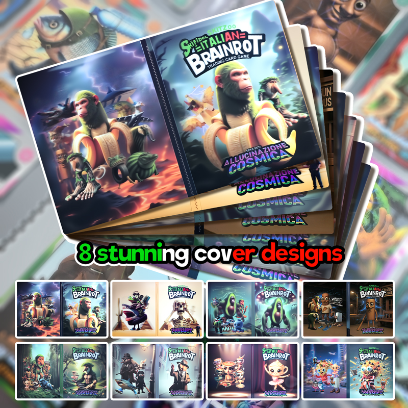 216 Pocket /set Italian Brainr - Trading Card Binder recensie en prijs